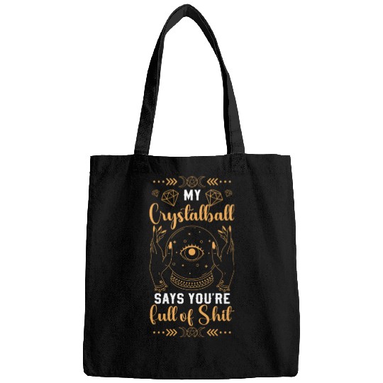 Crystal Ball Magical Signs Bags