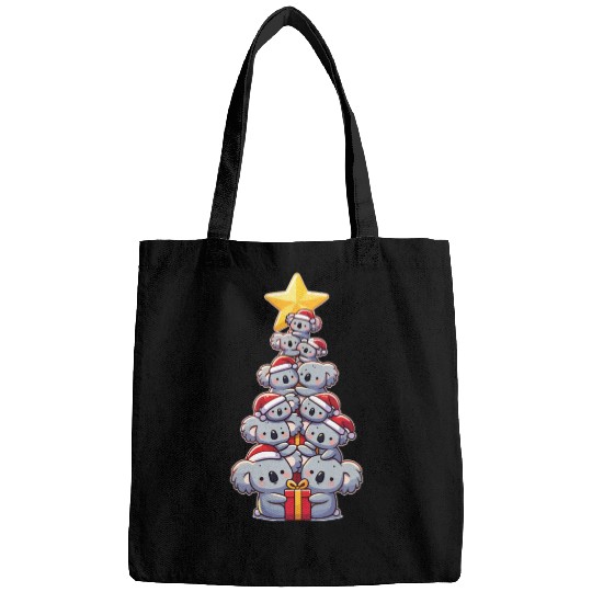 Koala Christmas Tree Merry Christmas Bags