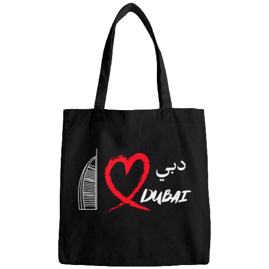 i love dubai Bags