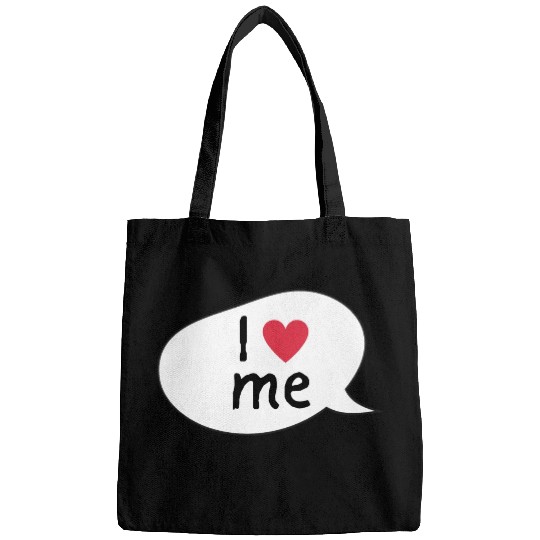 I love me affirmation Bags