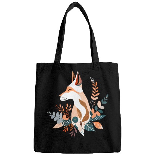 Boho Wolf Design Bags