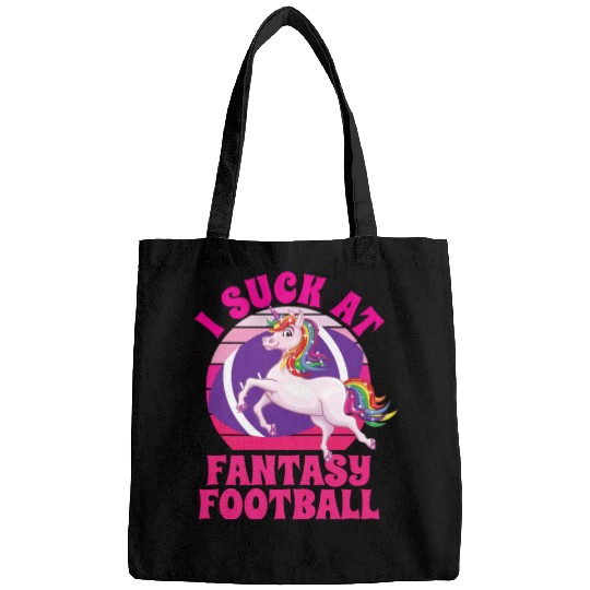 I Suck At Fantasy Football Bags