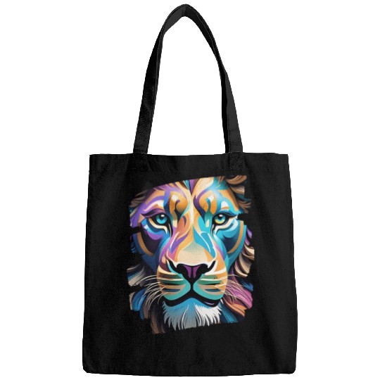 Lion 3D Image Bags