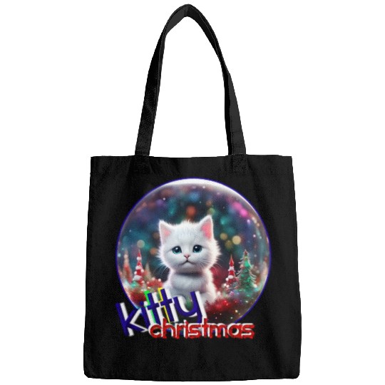 Kitty xmas and Happy New Year Bags