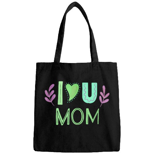 I LOVE YOU MOM Bags
