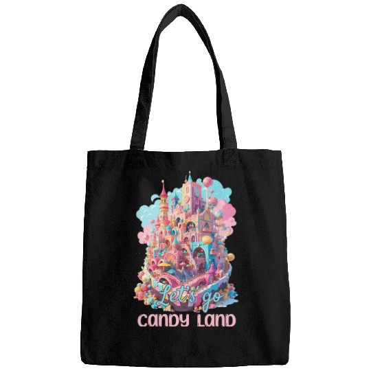 Let's Go Candy Land Graphic Bags
