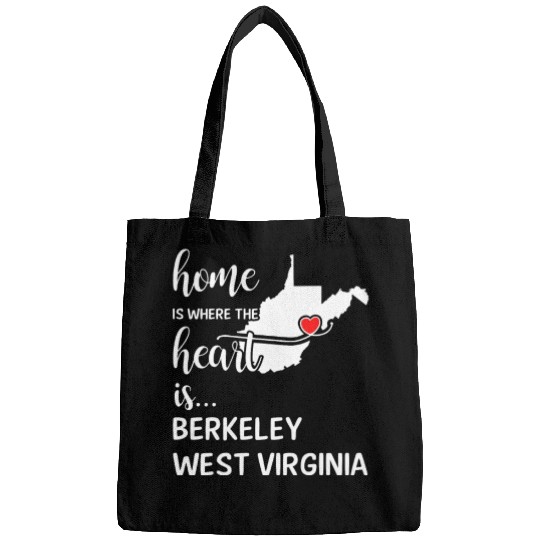 Berkeley County West Virginia Is Where My Heart Is Bags