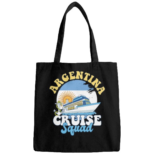 Argentina Cruise Squad Family Vacation Trip Bags