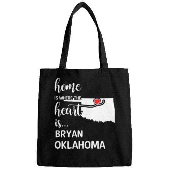 Bryan County Oklahoma Is Where My Heart Is Gift Bags