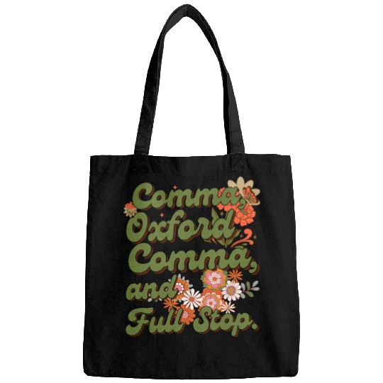 Oxford comma. For grammar students and teachers Bags