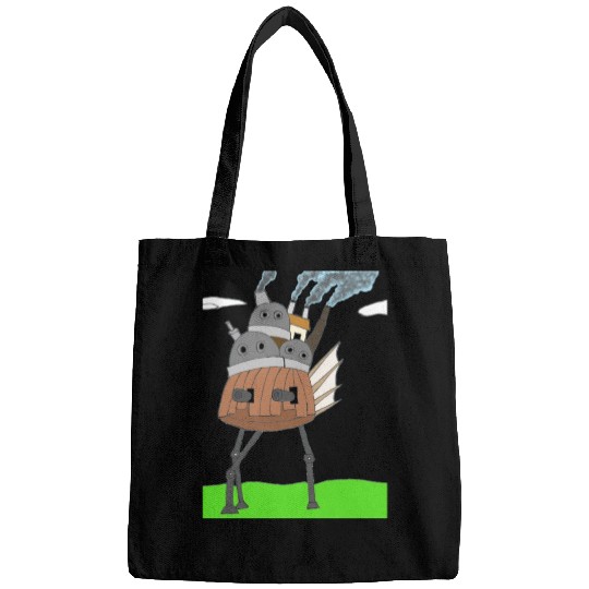Steampunk Mechanical Moving Castle Bags