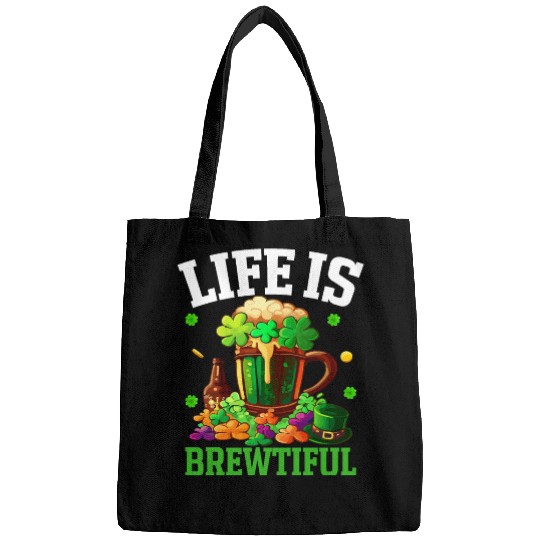 Funny Irish St Patricks Day Craft Beer Bags
