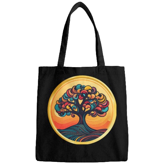 Fall Color Tree Bags