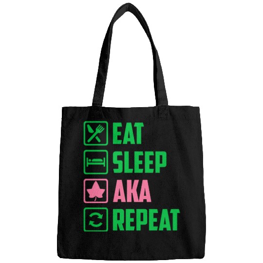 Eat Sleep AKA Repeat Alpha Kappa Alpha Womens Gift Bags