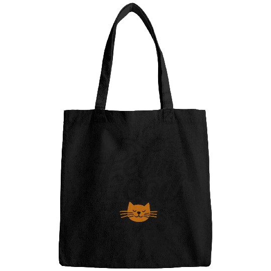 Typography Bags Design Feline Good