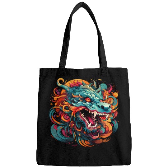 Modern Oriental Dragon Majesty Bags