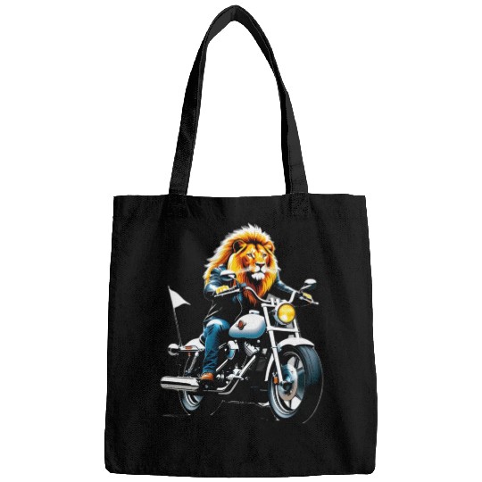 Lion Riding Motorcycle Bags