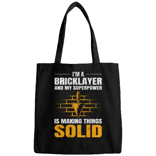 Bricklayer Bricklaying Brick Mason Wall Builder Bags
