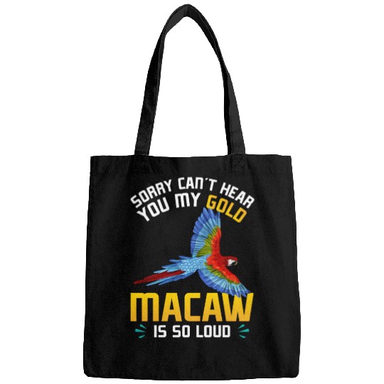 Blue Macaw Gold Macaw Ornithologist Enthusiast Bags