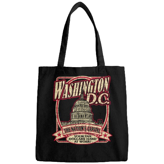 Washington D.C. Souvenir Satire Bags