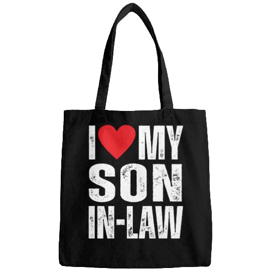 I Love My Son in Law Bags