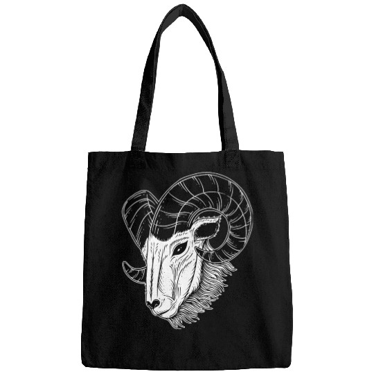 Dark Baphomet Goat Art Bags