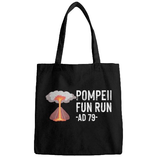Pompeii Fun Run Italian Volcano Geeks Bags