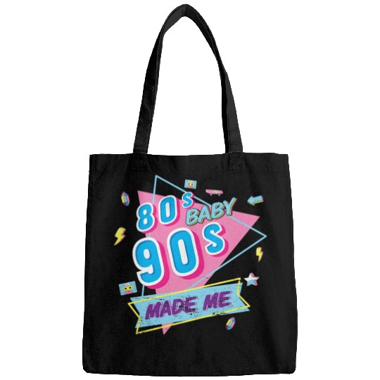 90s made me retro vibe Bags
