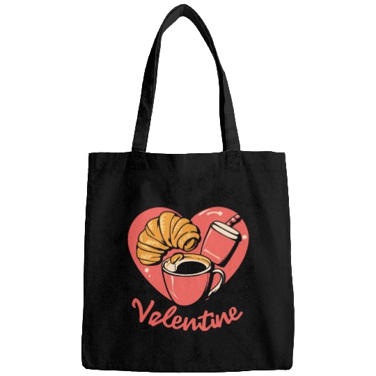 Coffee and Croissant | My Perfect Valentine Bags