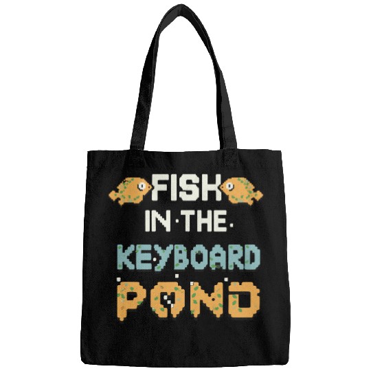 Fish In The Keyboard Pond Bags