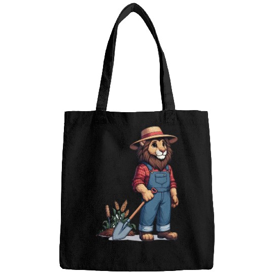 Cute Lion Farmer Bags