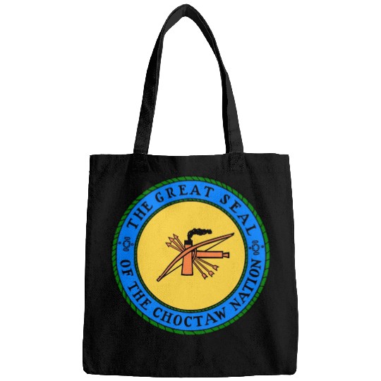 The Great Seal of Choctaw Nation of Oklahoma Bags