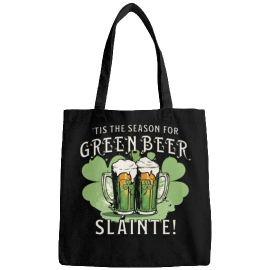 St Pat's Design This is the Season for Green Beer Bags