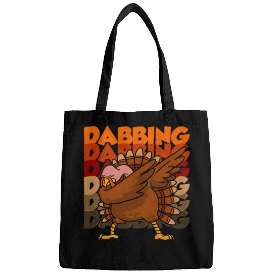 Dabbing Turkey Bags Thanksgiving