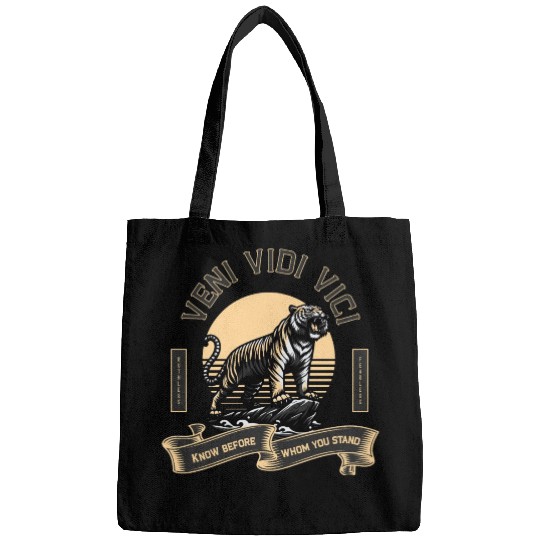 Veni Vidi Vici Wild Tiger Bags