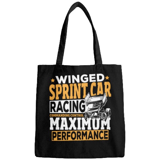 Winged Sprint Car Racing Commanding Control Bags