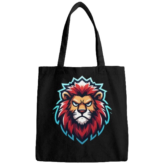 Lion angry Bags