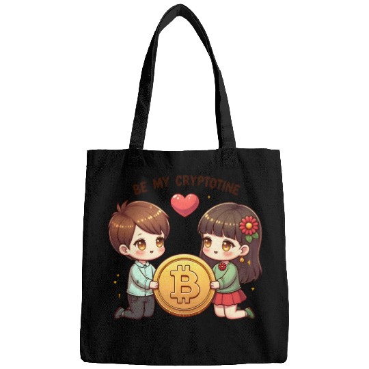 Be My Cryptotine: Adorable Bitcoin Couple Bags
