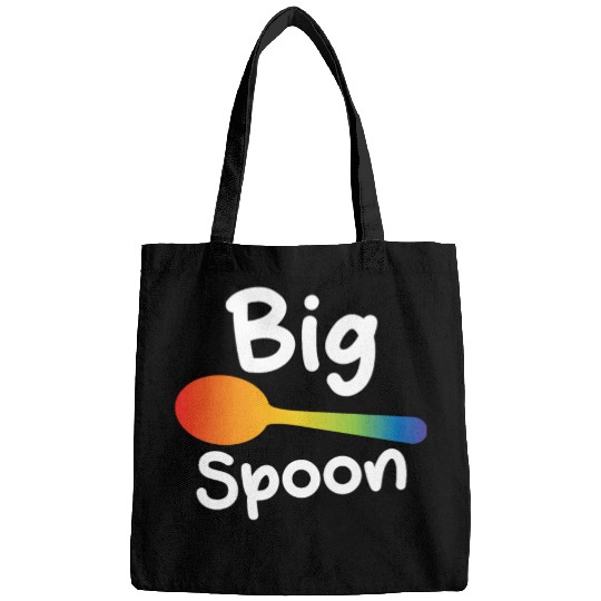 Big Spoon LGBT Pride Gay Lesbian Couple Matching Bags
