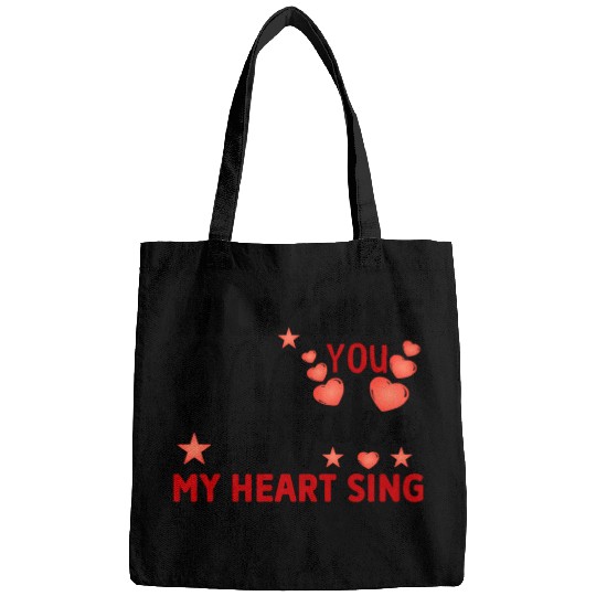 Wild thing you make my heart sing Bags