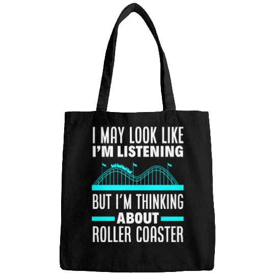 Roller Coaster Wooden Coaster Amusement Park Bags