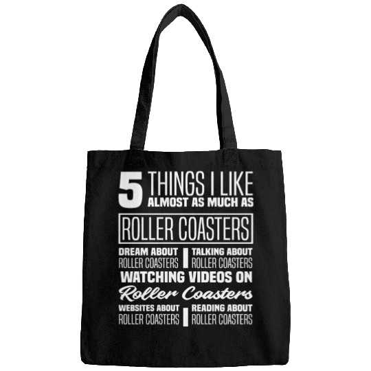 Roller Coaster Riding Roller Coaster Fan Bags