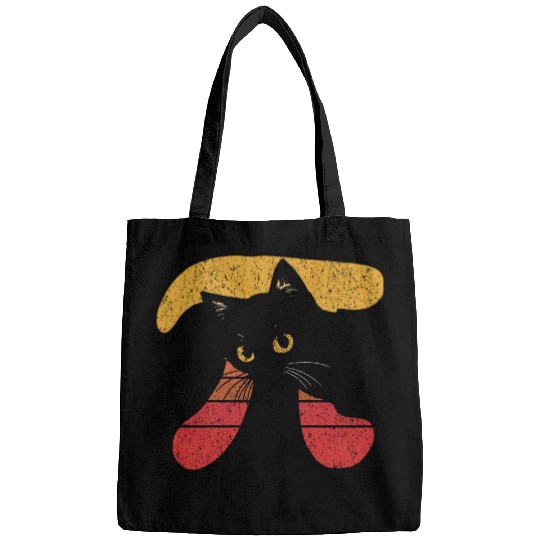 Funny Black Cat Pi Day Bags