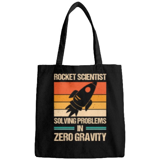 Rocket Scientist Retro Zero Gravity Vintage Bags