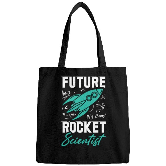 Rocket Scientist Future Mathematician Racket Bags