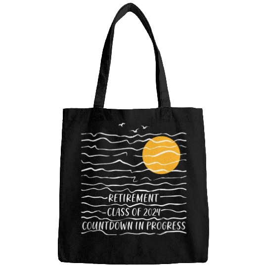 2024 Retirement Countdown Beach Bags