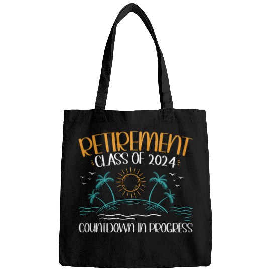 2024 Retirement Countdown Beach Bags