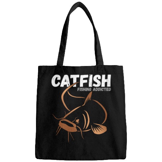 Catfish Fishing Addicted Bags