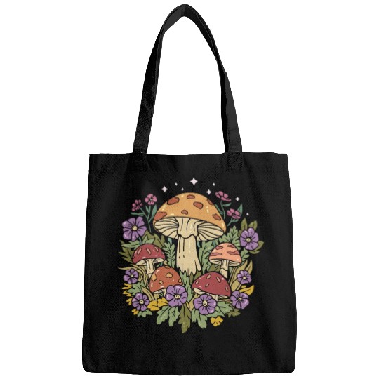 Mushroom Cottagecore Naturecore Bags
