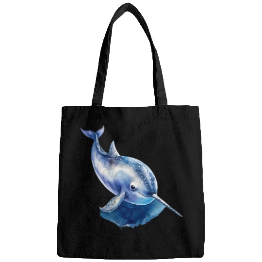 Narwhal Whale Bags